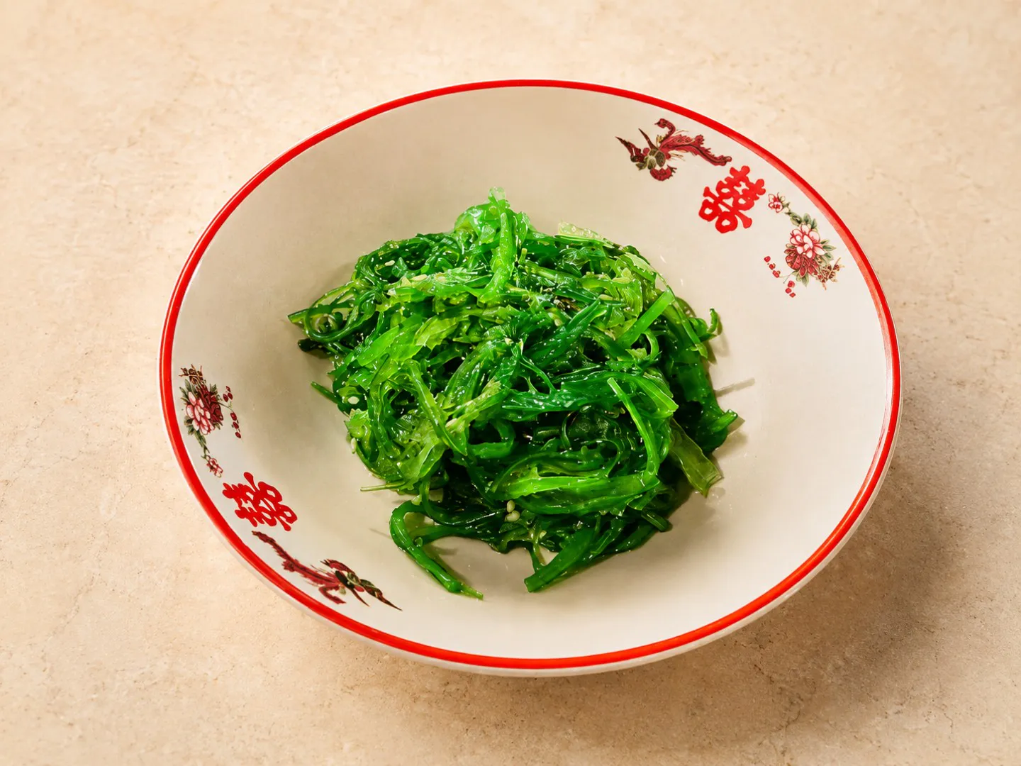 Seasoned Seaweed Salad at Kung Fu Noodle, a Chinese Noodle Restaurant in Natick